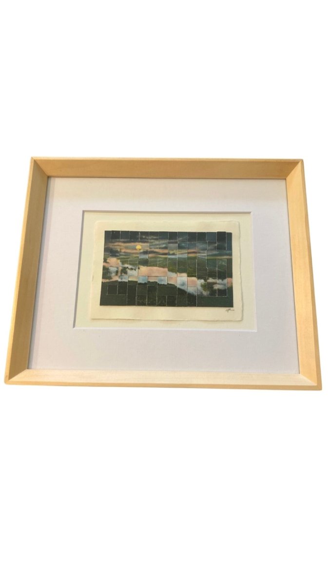 Altered & Recombined Vintage Photo - Postcards Art by Carole Kunstadt - Made X Hudson