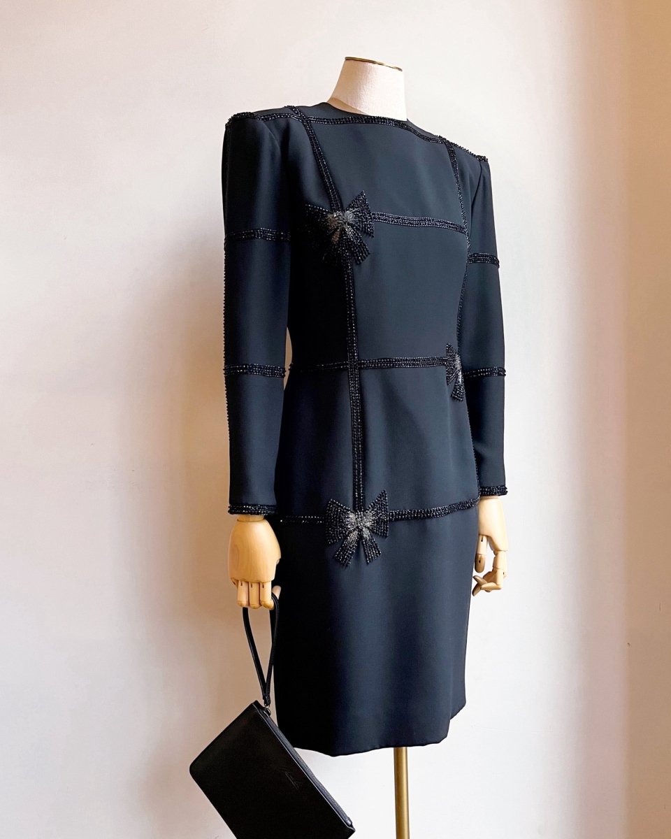 Renato Balestra | Couture Black Tie Cocktail Dress (Vintage) - Made X Hudson