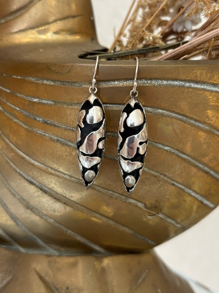 Archipelago Sterling Silver Earrings Pepper Shaped - Made X Hudson