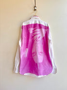 Cher Violet Sun Cyanotype Button - Up Shirt (Reworked) - Made X Hudson