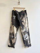 Falconers Homestead Distressed Denim | Hand Printed (Reworked) - Made X Hudson