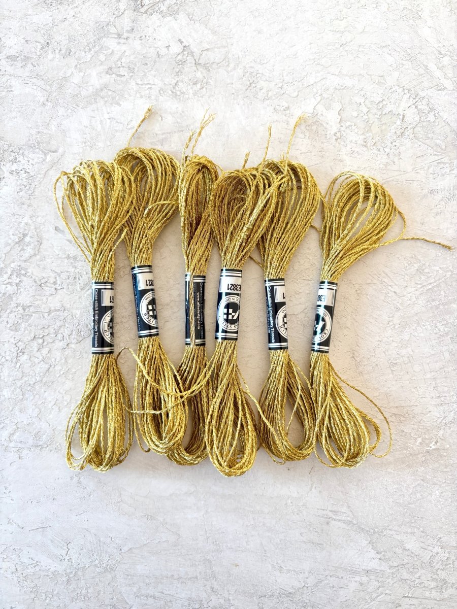 Sashiko Metallic Embroidery Thread (Multiple Colors) - Made X Hudson