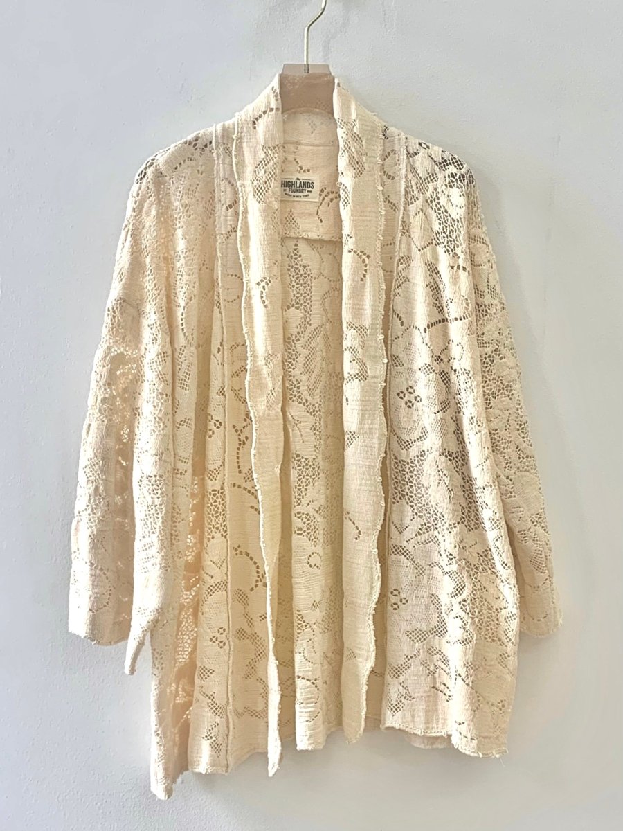Heirloom Crochet Jacket (Natural) - Made X Hudson