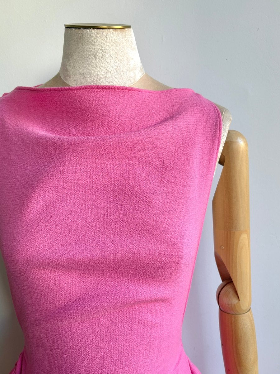 Zero - Waste Dress in Bubblegum Pink - Made X Hudson