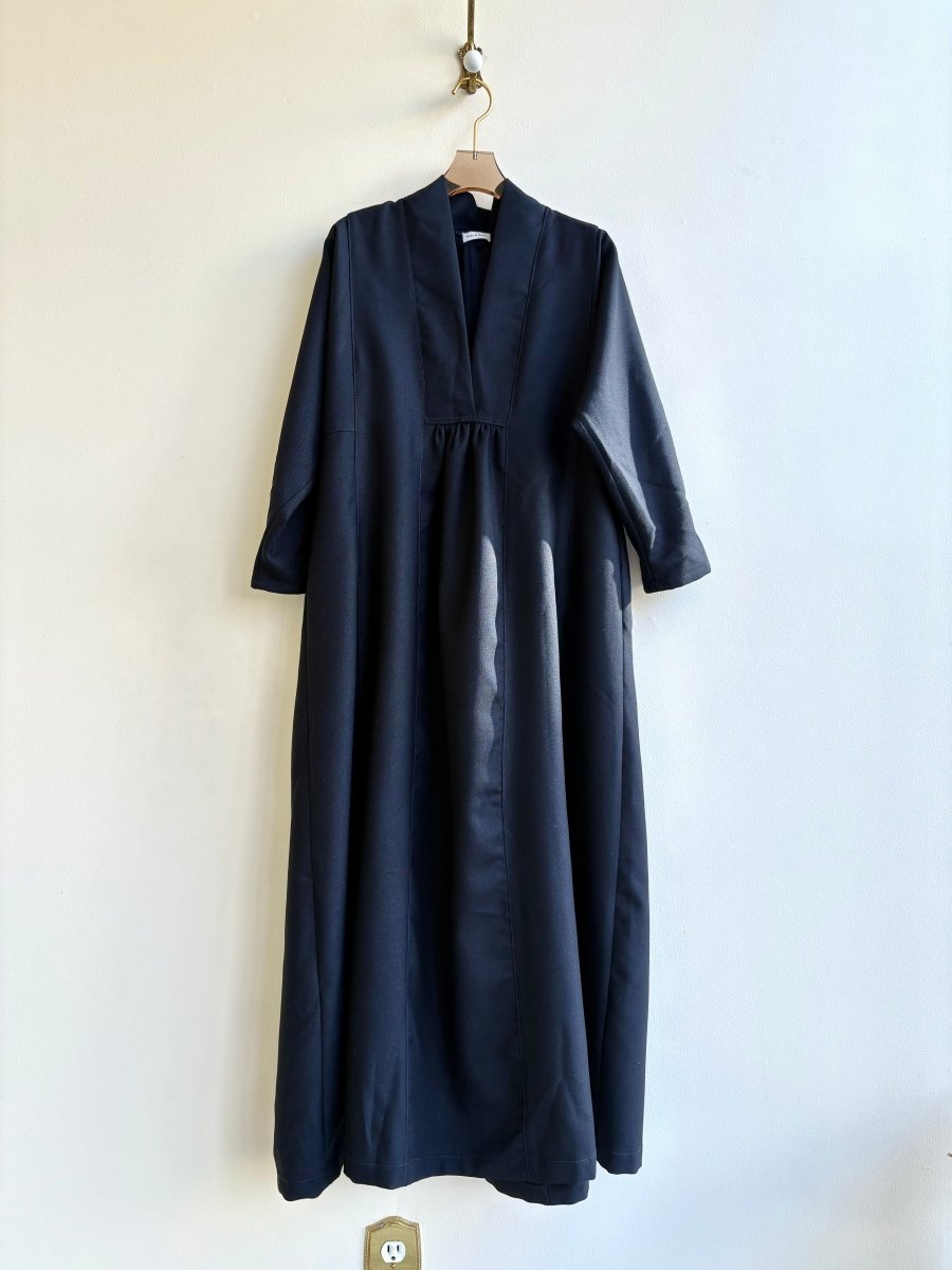 Black Zero Waste Caftan Dress - Made X Hudson