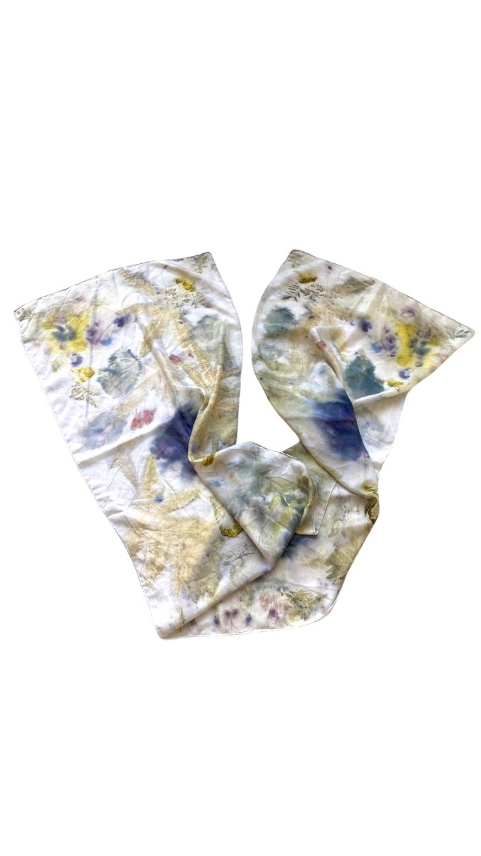 Eco Printed & Plant Dyed Scarves | Multiple Styles (Reworked) - Made X Hudson
