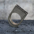 Textured Double Sided Concrete Ring - Made X Hudson