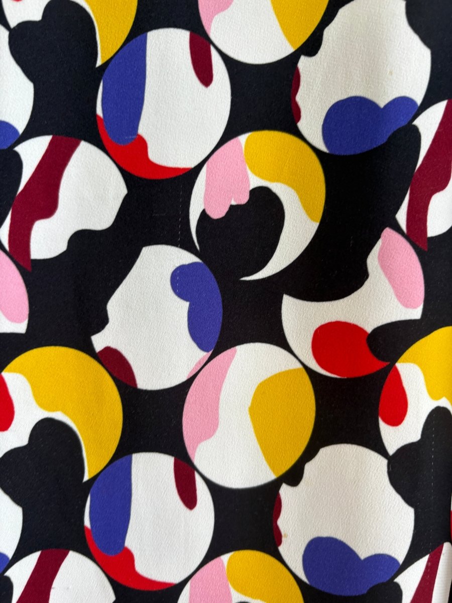 AKRIS | Mid - Century Printed Sleeveless Dress (Vintage) - Made X Hudson