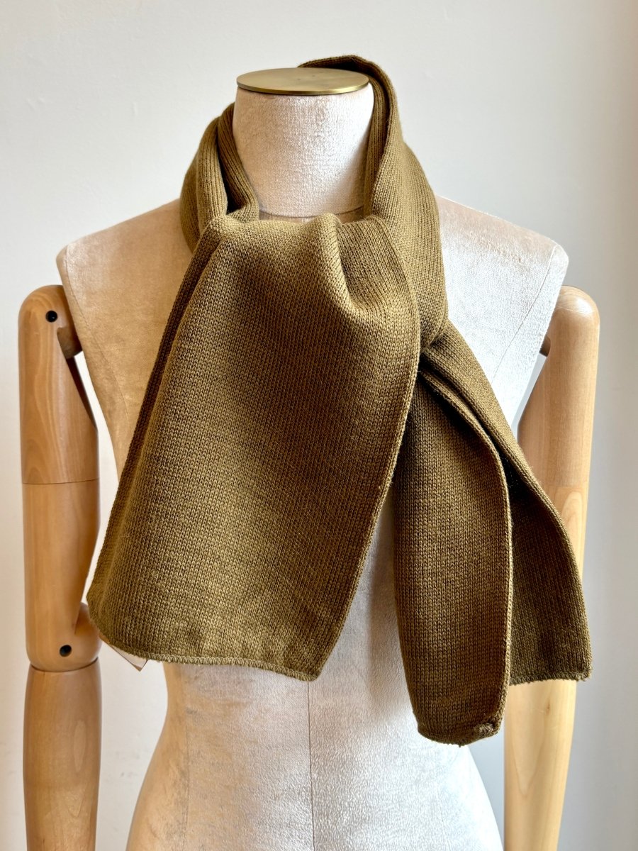 小物 archive military long stole muffler Wool Military Scarf – Made X Hudson