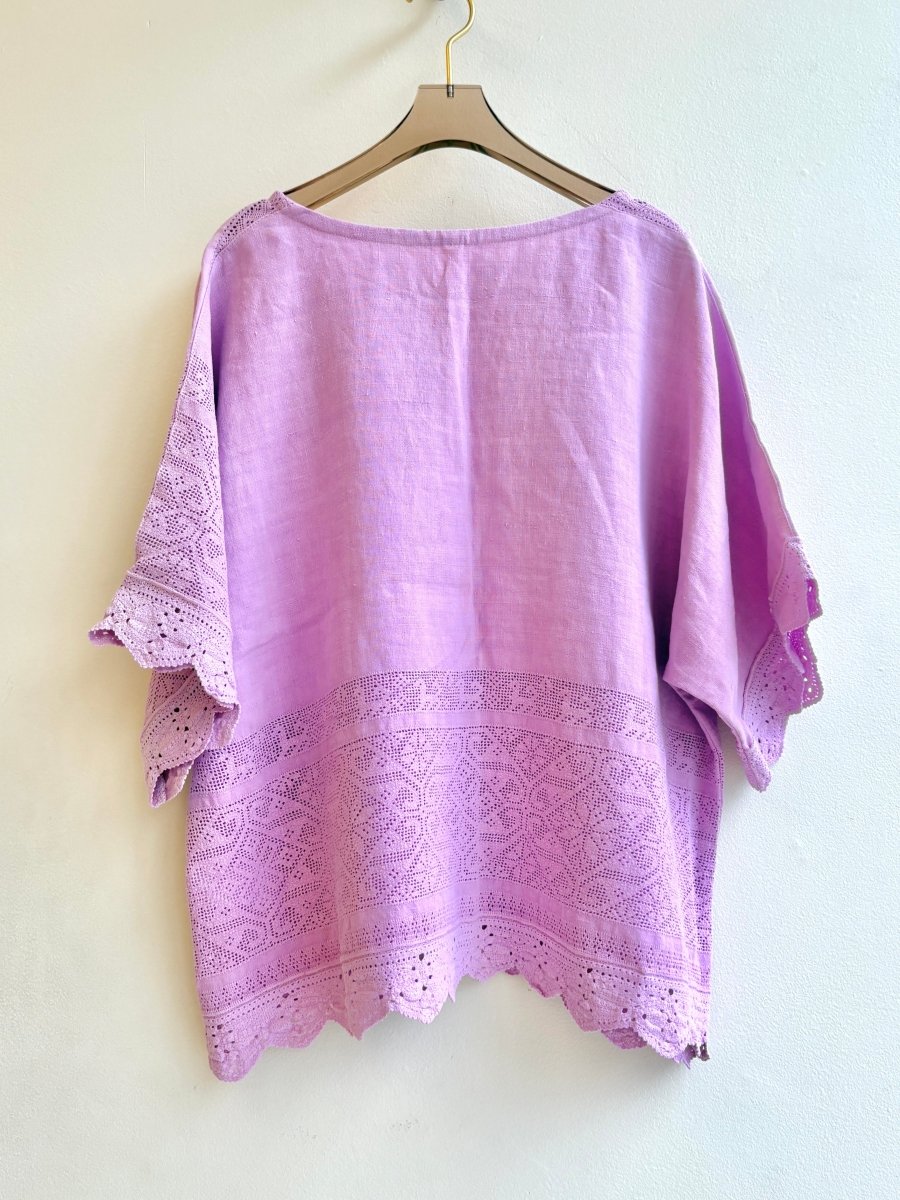 Petal Pink Antique Animal & Eight Point Star | Picnic Top - Made X Hudson