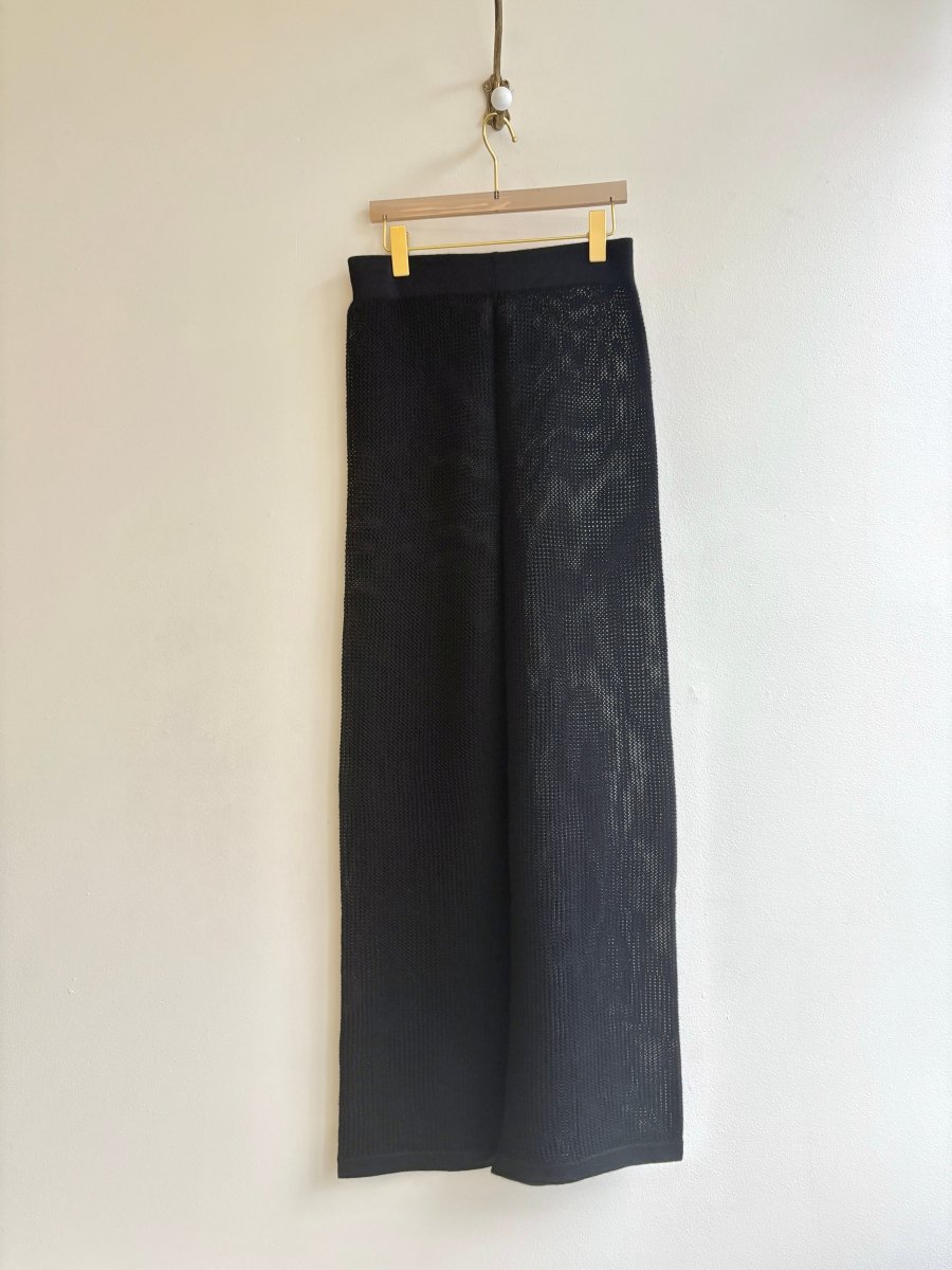 Knitted Alpaca Openwork Pants (Women's) - Made X Hudson