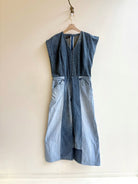 Denim Multi - Colored Patchwork Denim Jumpsuit - Made X Hudson