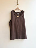 CMMN SWDN | Chestnut Crochet Tank Top (Vintage) - Made X Hudson