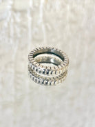 Barrel Sterling Silver Ring - Made X Hudson