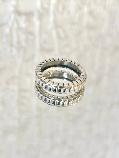 Barrel Sterling Silver Ring - Made X Hudson