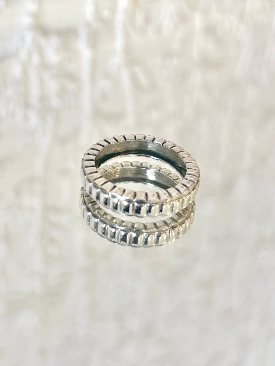 Barrel Sterling Silver Ring - Made X Hudson