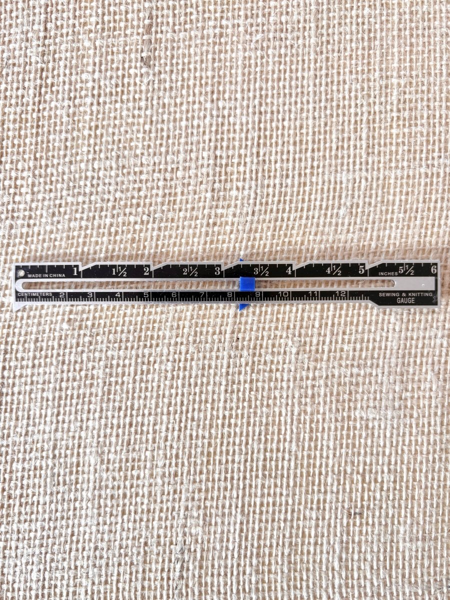 Sewing & Knitting Seam Gauge Ruler - Made X Hudson