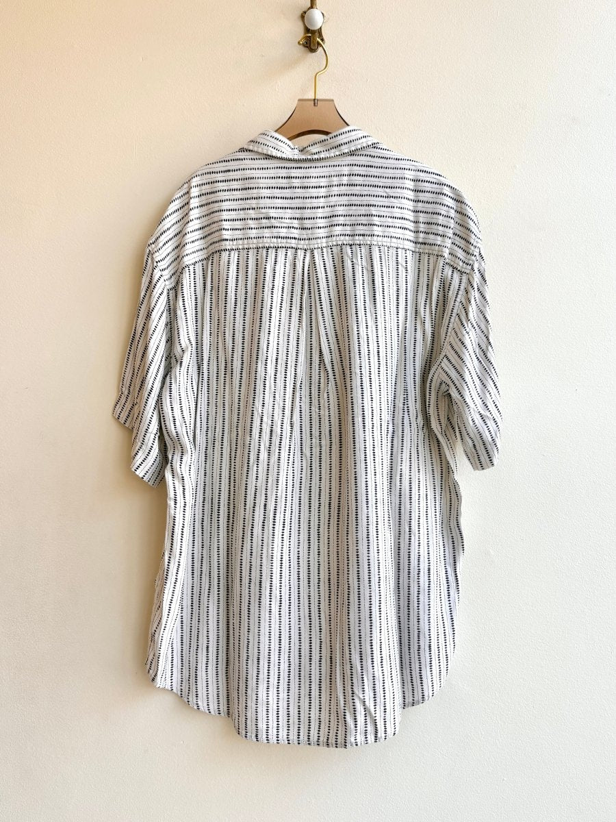 Claiborne | Diamond and Dot Button Down (Vintage) - Made X Hudson