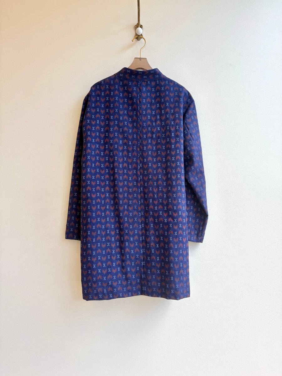 Wool Ikat Barn Jacket - Made X Hudson