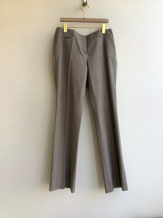 Theory | Light Khaki Plaid Pants (Vintage)