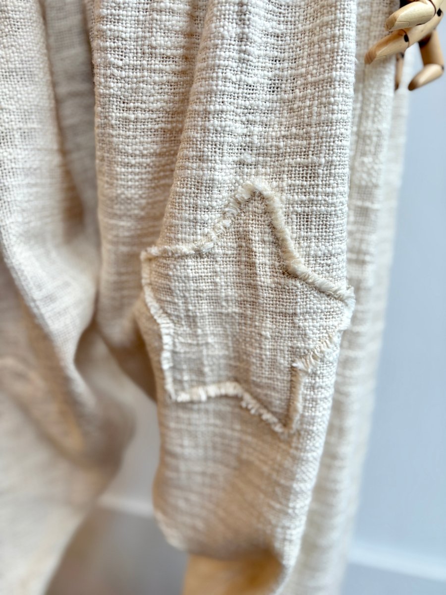 Ad Astra Cotton Pants w/ Star Aplique - Made X Hudson