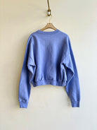 Moonlit Mountain Sweatshirt in Lilac | Hand Painted (Reworked) - Made X Hudson