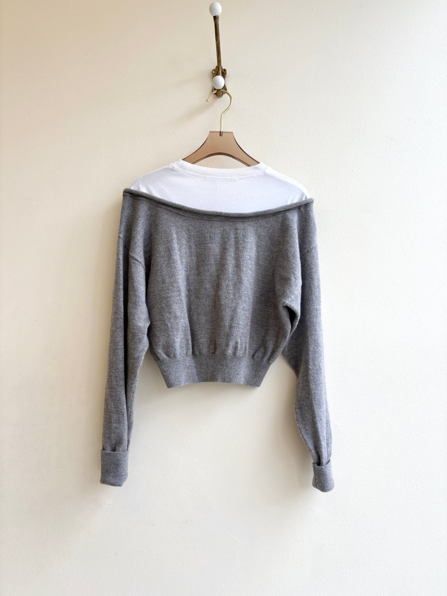 Alexander Wang | Wool Bi - Layer Sweater (Vintage) - Made X Hudson