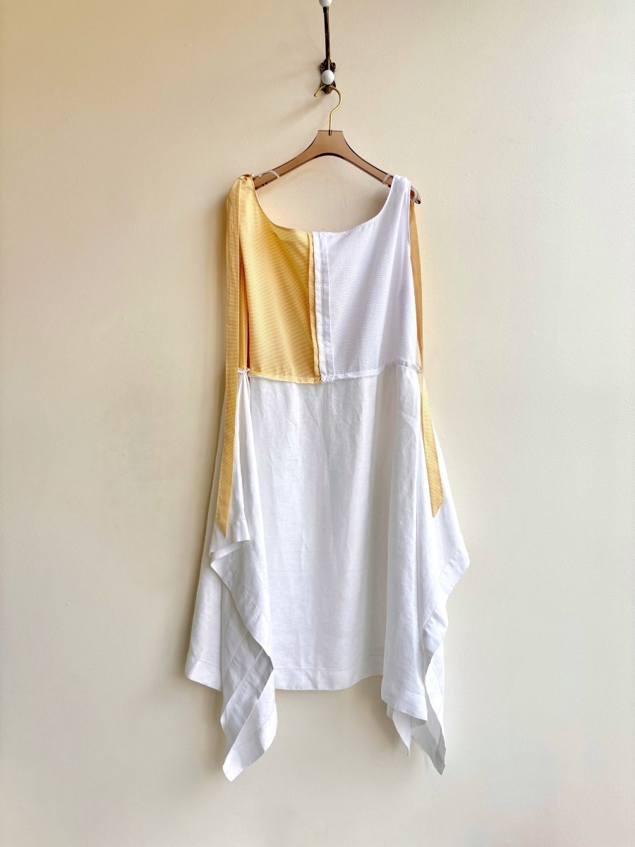 Butter & Cream Seersucker Dress - Made X Hudson