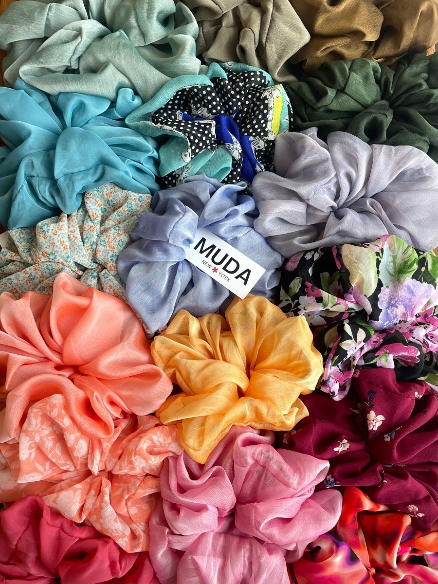 Chiffon Scrunchie (Multiple Colors) - Made X Hudson