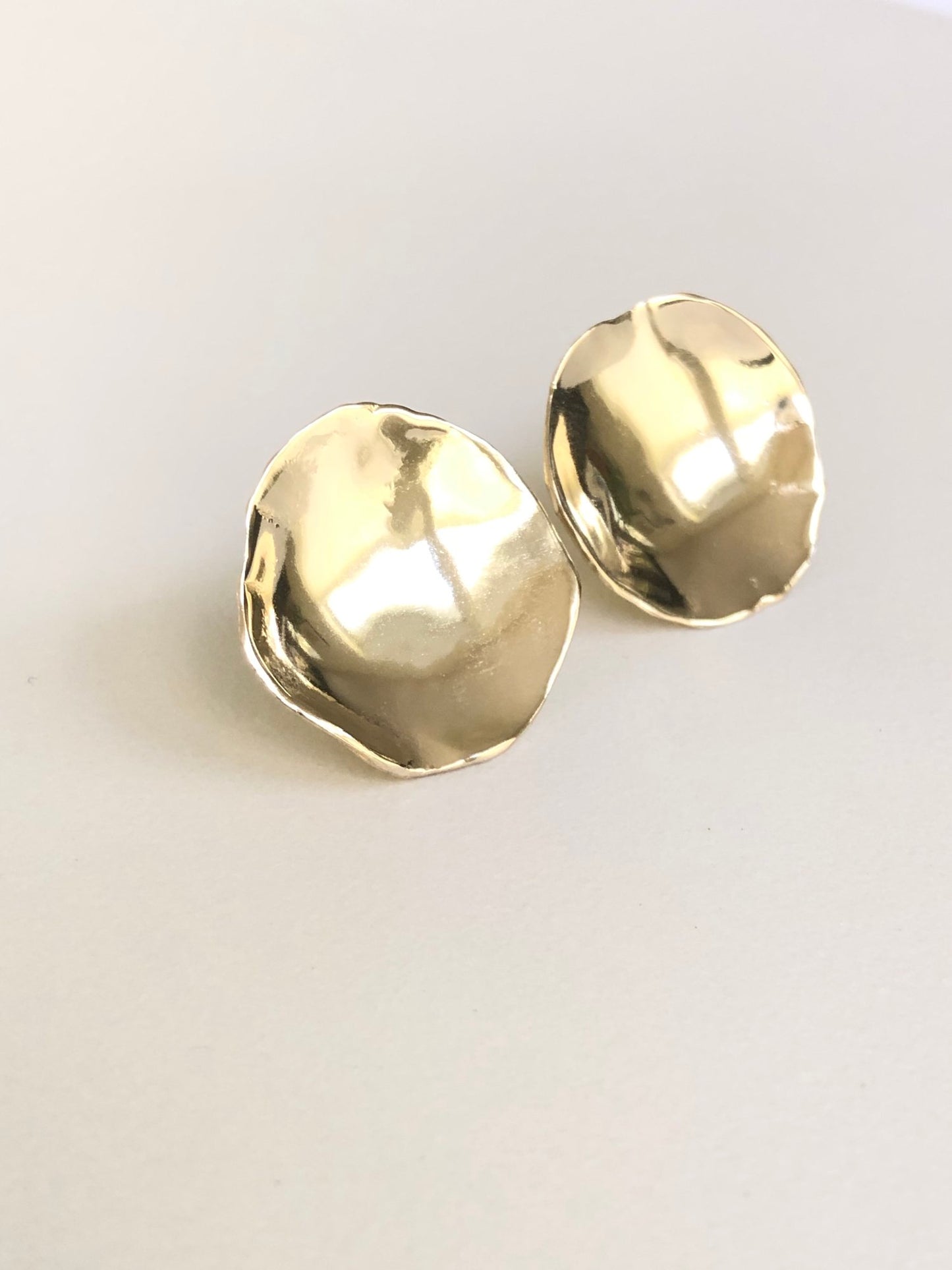 Handmade Brass Muneda Earring