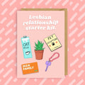 Greeting Card | “Lesbian relationship starter kit” - Made X Hudson