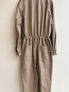 Khaki Hemp - Cotton Jumpsuit - Made X Hudson