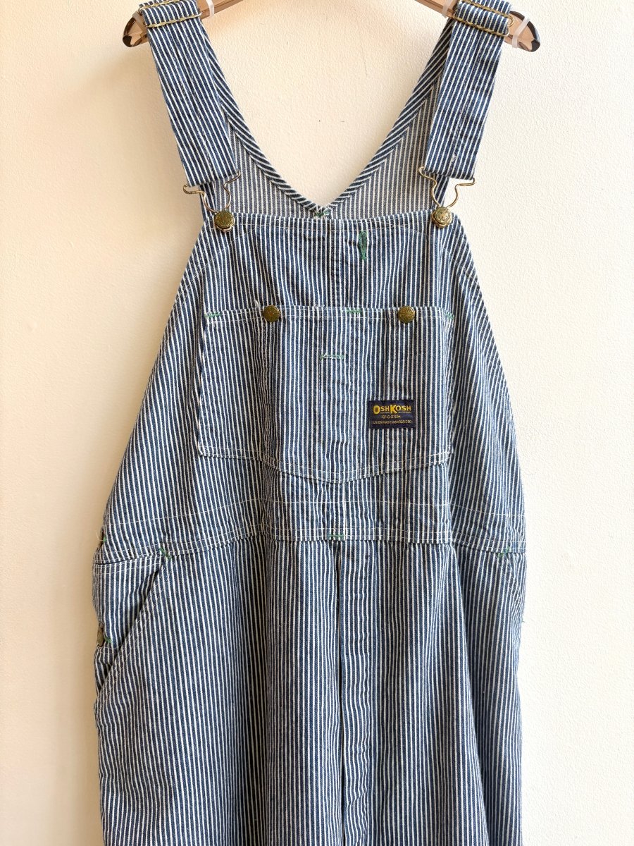 Osh Kosh B’Gosh | Stripe Denim Overalls (Vintage) - Made X Hudson