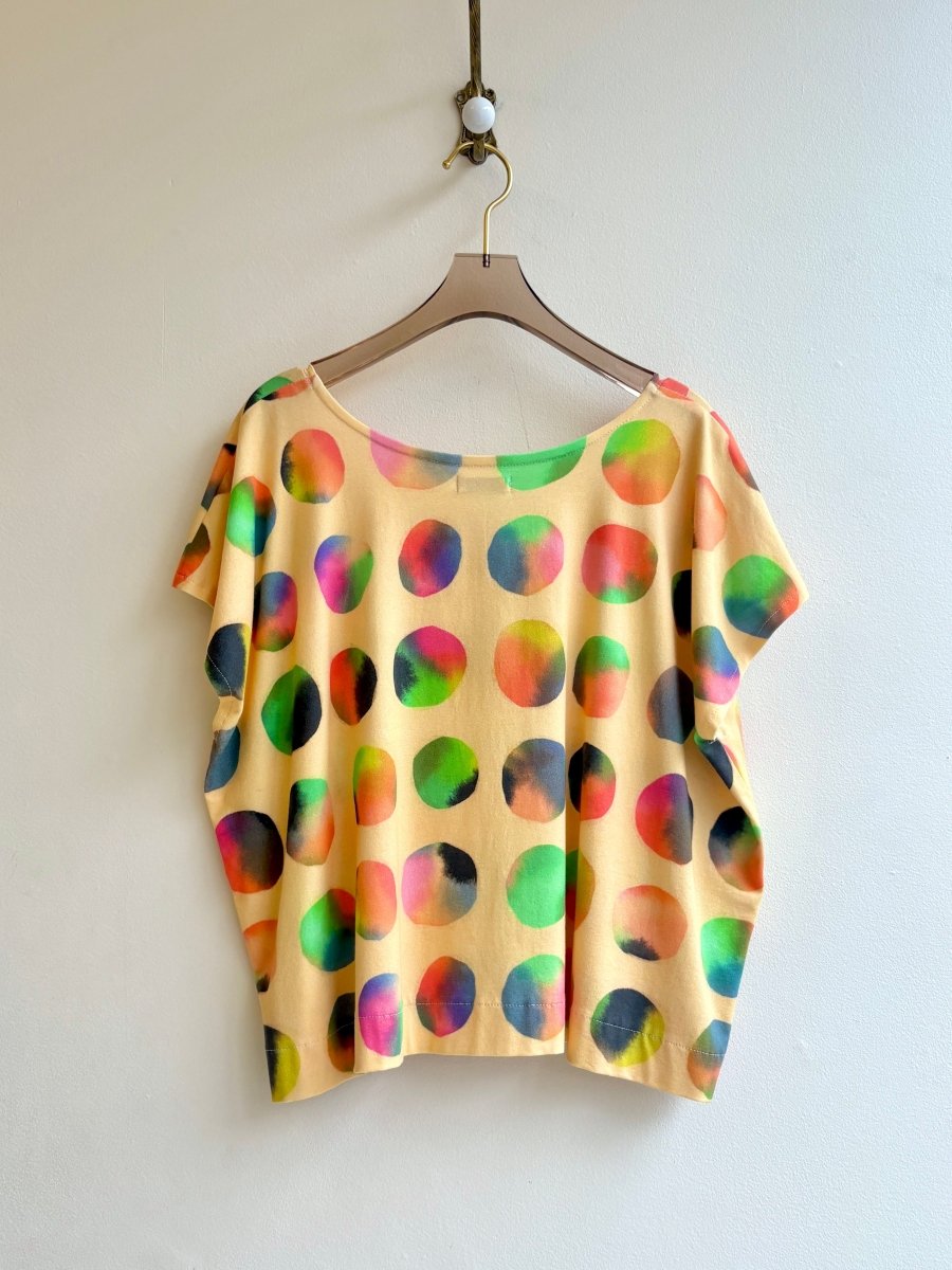 Sunset Polka - Dot Top - Made X Hudson
