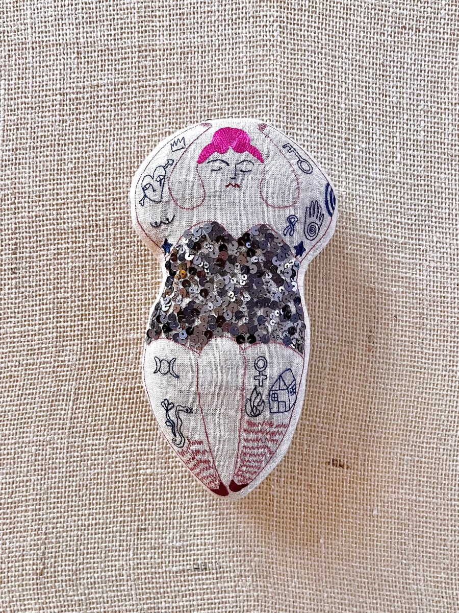 Tattooed Strong Lady Art Doll - Made X Hudson