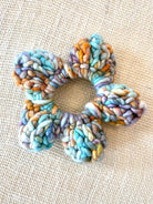 Soft Sunset Crochet Flower Scrunchie - Made X Hudson