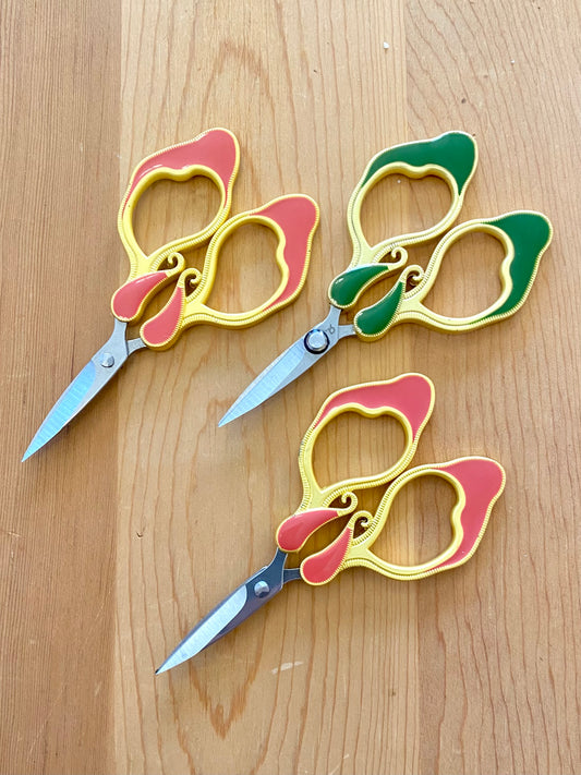 Art Nouveau Snip Scissors