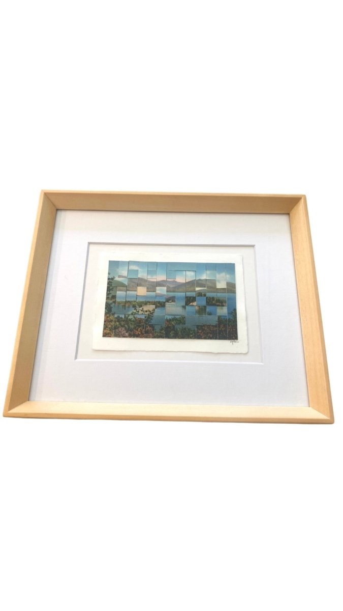 Altered & Recombined Vintage Photo - Postcards Art by Carole Kunstadt - Made X Hudson