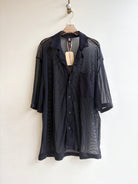 Savage Fenty | Black Mesh Short Sleeve (Vintage) - Made X Hudson