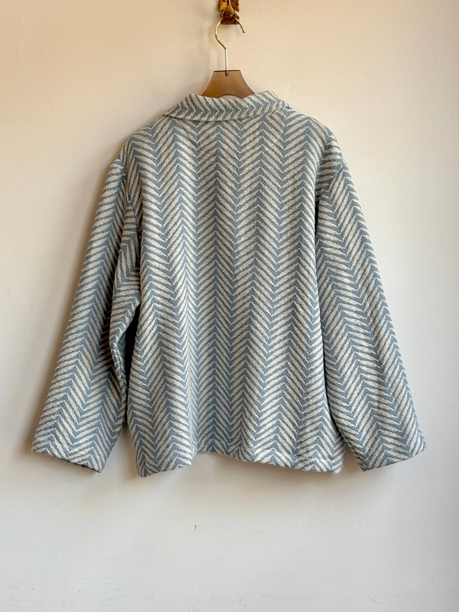 Blue Bates Coverlet Utility Jacket - Made X Hudson