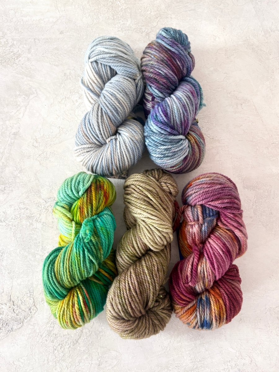 American Ewe Variegated Yarn | Wool | Bulky (Multiple Colors) - Made X Hudson