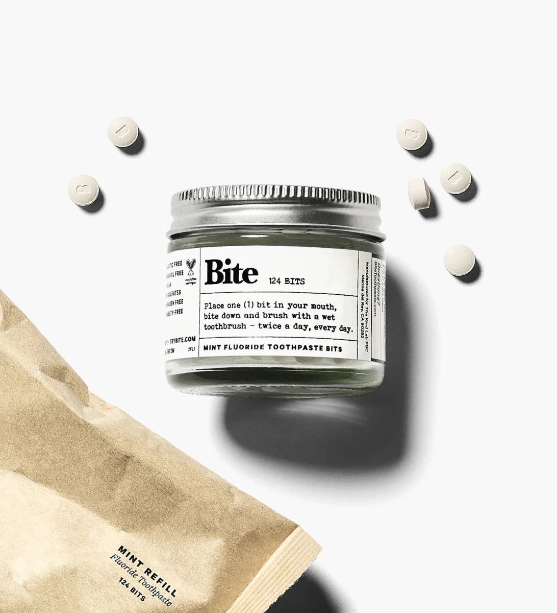 Bite Toothpaste Bits - Made X Hudson