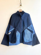 “Benny” Ladhiya Denim Patchwork Jacket - Made X Hudson