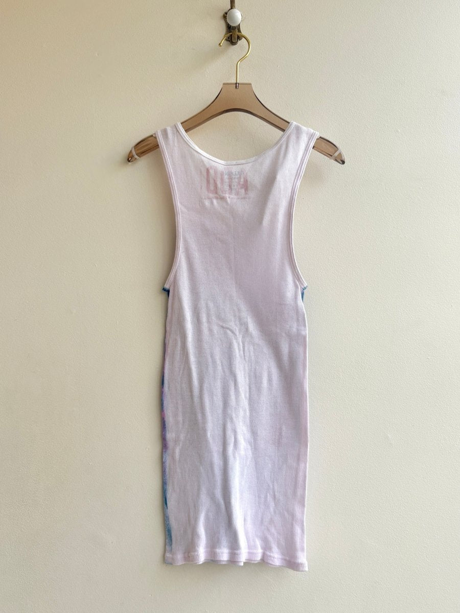 Cobalt and Magenta Dolly Cyanotype Long Tank (Reworked) - Made X Hudson