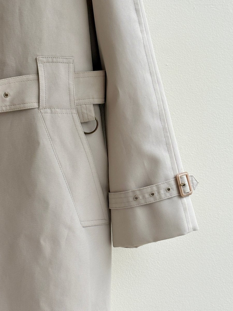 Harbor Master | Khaki Trade Trench Coat (Vintage) – Made X Hudson