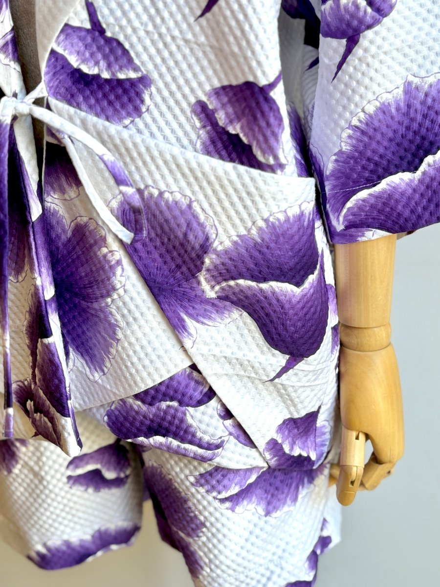 Purple Floral Chore Jacket - Made X Hudson
