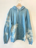 Blue Marbled Hoodie (Reworked) - Made X Hudson