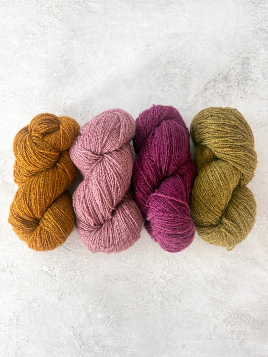 Nor’Easter Yarns | 100% Suffolk Wool | Fingering (Multiple Colors) - Made X Hudson