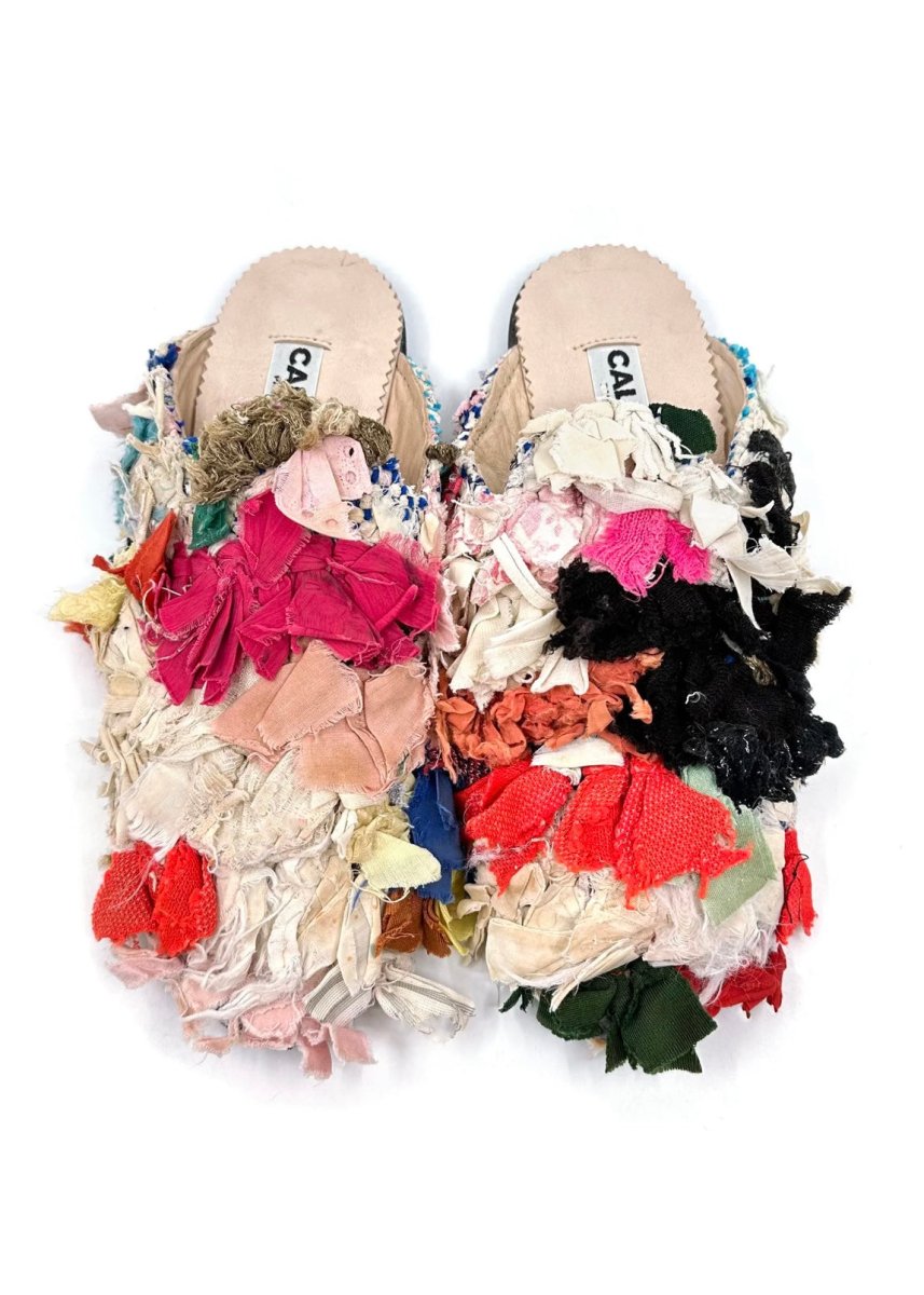 Niki Babouche “Kaida” Flats In Multi Colors (Size 41) - Made X Hudson