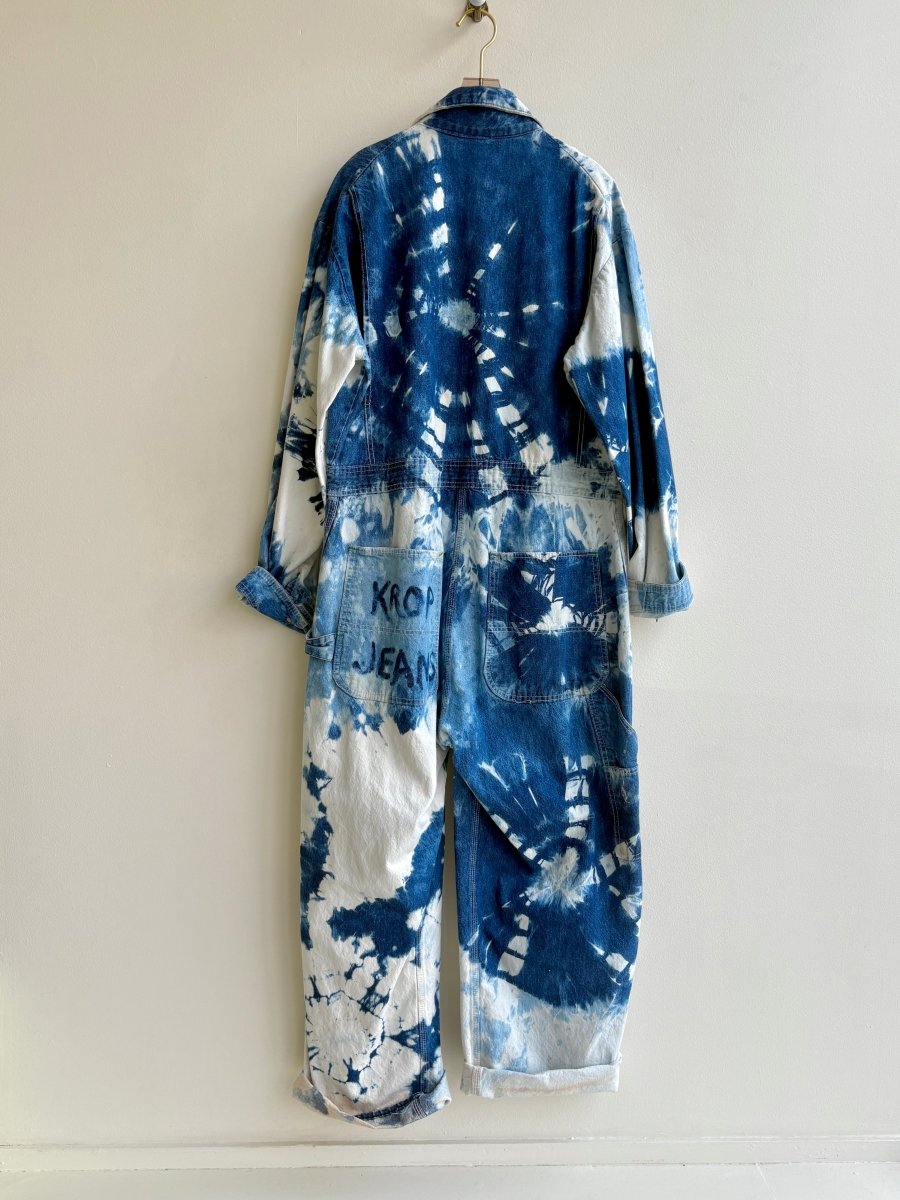 Vintage Hand Dyed Denim Coveralls (Reworked) - Made X Hudson